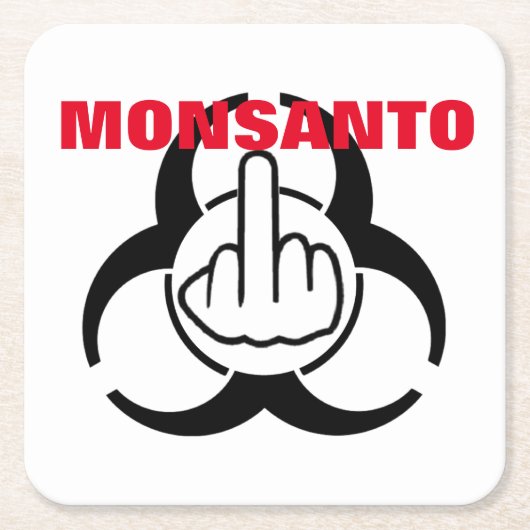 Onderzetter Monsanto Bio Hazard Flip (Voorkant)