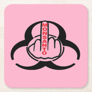 Onderzetter Monsanto Bio Hazard Flip