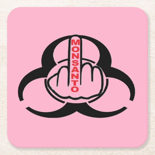 Onderzetter Monsanto Bio Hazard Flip (Voorkant)
