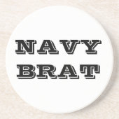 Onderzetter Navy Brat (Voorkant)