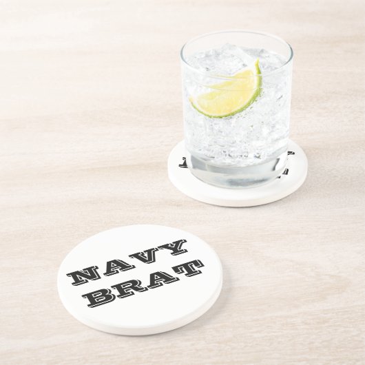 Onderzetter Navy Brat (Zijkant)