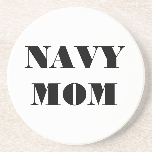 Onderzetter Navy Mam (Voorkant)