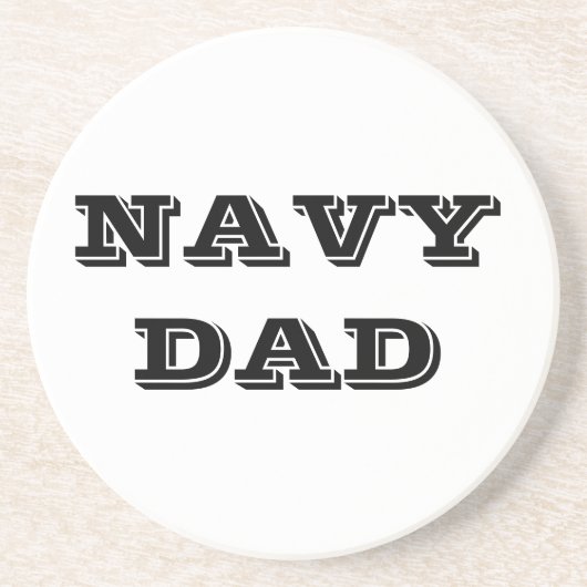 Onderzetter Navy Pap (Voorkant)