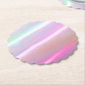 Onderzetter Neon Cotton Snoep Paper (Gekanteld)