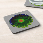 Onderzetter Neon Marigold Cork (Linkerzijde)