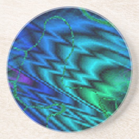 Onderzetter Noordelijke Lichten (Voorkant)