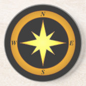 Onderzetter North Arrow (Voorkant)