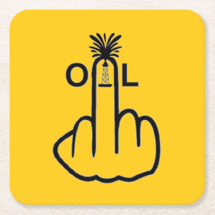 Onderzetter olievlek