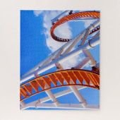 Onderzetter omhoog en omlaag jigzaag puzzel legpuzzel (Verticaal)