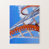 Onderzetter omhoog en omlaag legpuzzel (Verticaal)