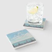 Onderzetter omhoog en weg (Zijkant)