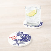 Onderzetter oom Sam w/ Pocket Watch Fob "party tim (Zijkant)