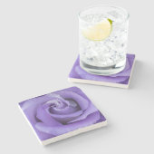 Onderzetter Paars Roos ventilator (Zijkant)