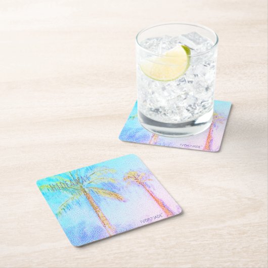 Onderzetter palmbomen (Insitu)