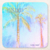 Onderzetter palmbomen (Voorkant)