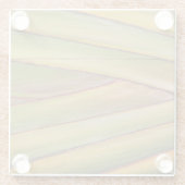 Onderzetter palmbomen glazen onderzetter (Achterkant)