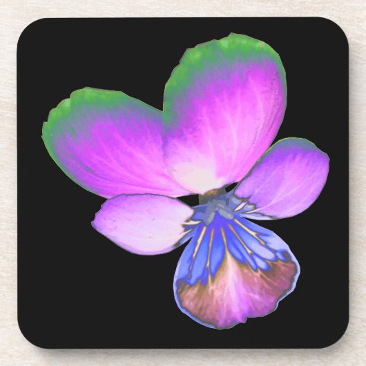  Onderzetter Pansy Cork (Voorkant)