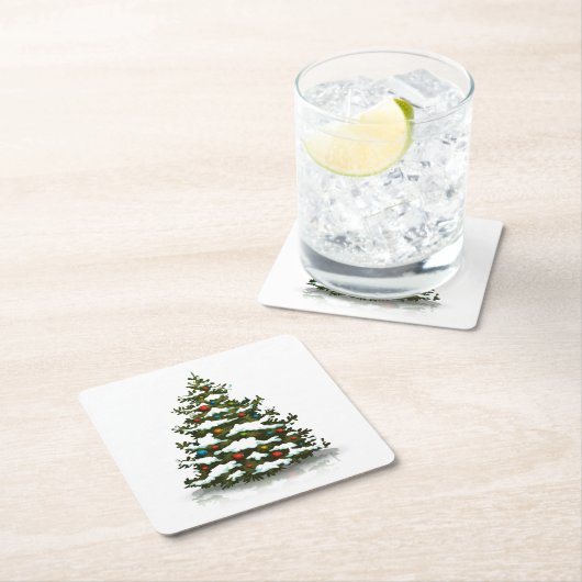 Onderzetter PAPIER : CHRISTMAS TREE (Insitu)