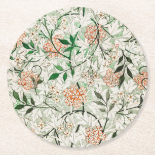 Onderzetter PAPIER : WILLIAM MORRIS : JASMINE
