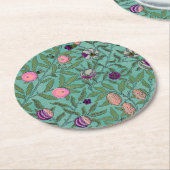 Onderzetter PAPIER : WILLIAM MORRIS : POMEGRANATEN (Gebogen)