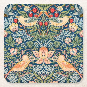 ONDERZETTER PAPIER : WILLIAM MORRIS : STRAWBERRY T
