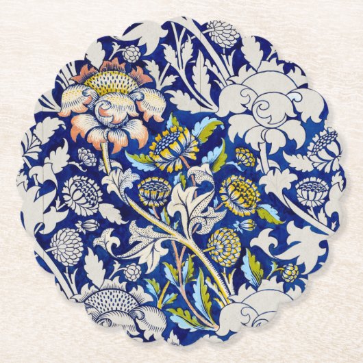 Onderzetter PAPIER : WILLIAM MORRIS : WATERVERF 18 (Voorkant)