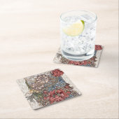 Onderzetter PAPIER : WILLIAM MORRIS : WILD TULIP (Insitu)