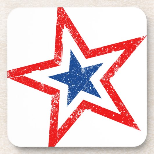 Onderzetter patriottische Star-Drink (Voorkant)
