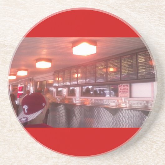 Onderzetter Philly Cheesesteak (Voorkant)