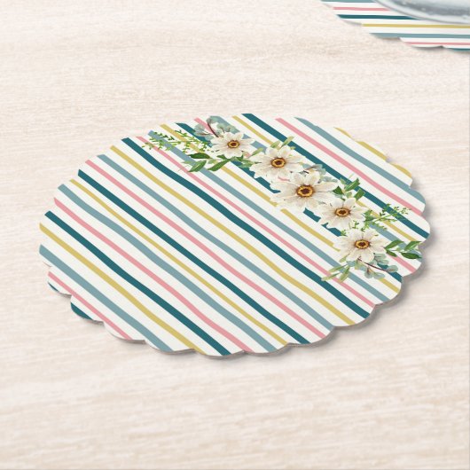 Onderzetter Picnic Baby shower Papier (Gekanteld)