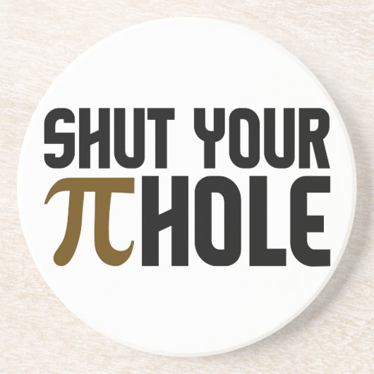 onderzetter "PIE HOLE" (Voorkant)