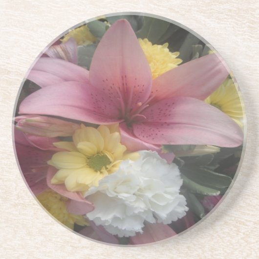 Onderzetter Pink Lily Beauty (Voorkant)
