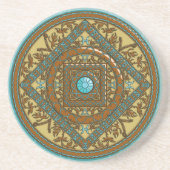 Onderzetter Pisces Mandala (Voorkant)