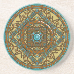 Onderzetter Pisces Mandala
