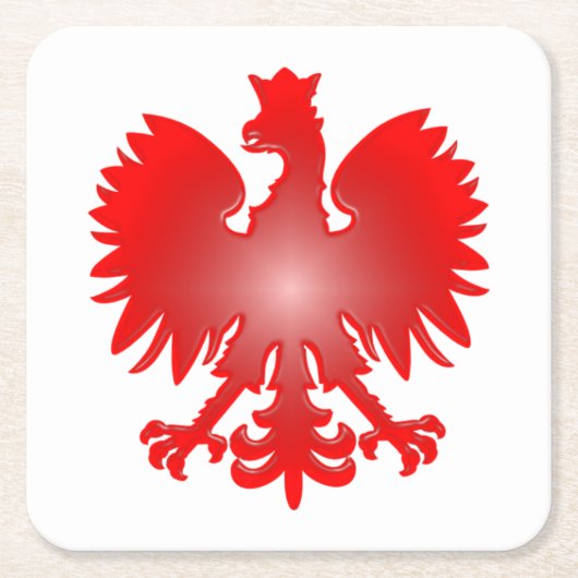 Onderzetter Poolse Eagle (Voorkant)