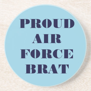Onderzetter Proud Air Force Brat