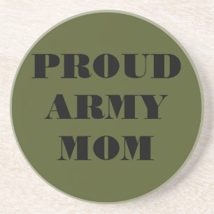Onderzetter Proud Army Mam