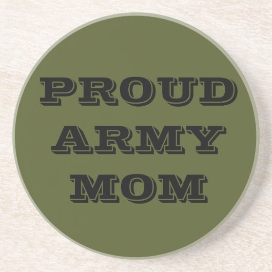 Onderzetter Proud Army Mam (Voorkant)