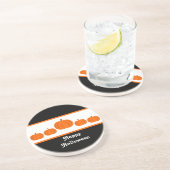 Onderzetter Pumpkin Row Halloween (Zijkant)