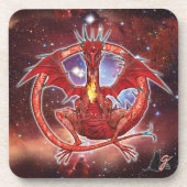Onderzetter Pyrope Cosmic Dragon (Voorkant)
