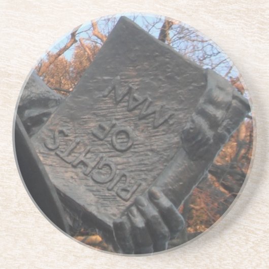 Onderzetter rechten van het Man van Thomas Paine (Voorkant)