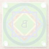 Onderzetter - Regenboogpleinen (Achterkant)