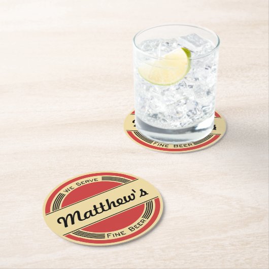 Onderzetter  Retro Beer (Insitu)