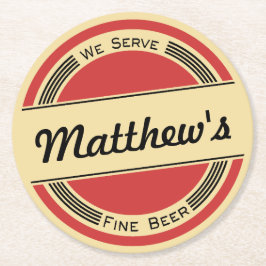 Onderzetter  Retro Beer