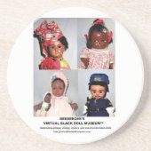 Onderzetter rond museum (Voorkant)