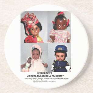 Onderzetter rond museum