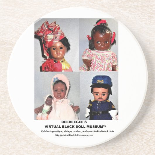 Onderzetter rond museum (Voorkant)