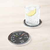 Onderzetter ronde analoge automatische tachometer (Zijkant)