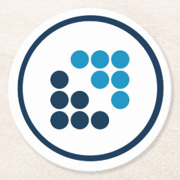 Onderzetter - Ronde - kartonnen doos