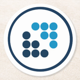 Onderzetter - Ronde - kartonnen doos